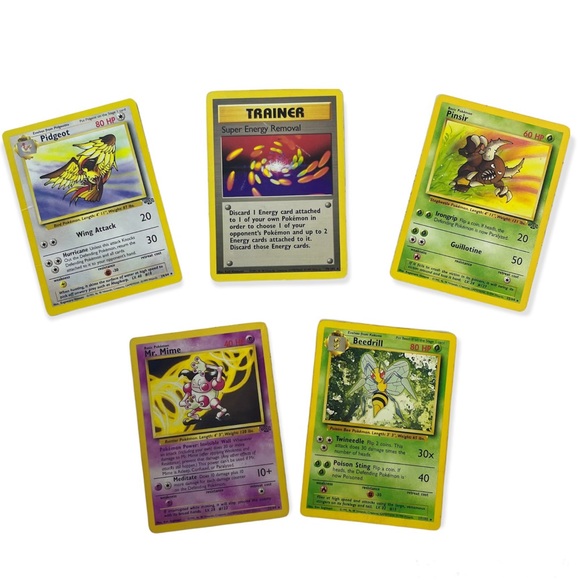 Pokemon Toys Pokemon Base Set Pokmon Cards Vintage Pinsir Mr Mime